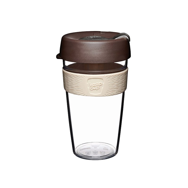 澳洲 KeepCup 轻漾 随身杯/咖啡杯/环保杯/外带杯 L - 巧克力摩卡 - 咖啡杯/马克杯 - 塑料 咖啡色