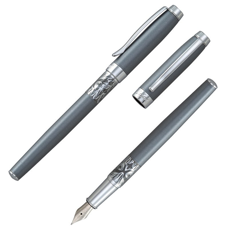 【IWI】Safari游猎钢笔(赠刻字)-灰猫头鹰图纹IWI-9S530FP-88C - 钢笔 - 其他金属 