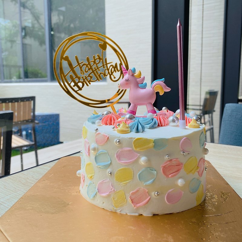 【定制化蛋糕】彩虹小马蛋糕 - 蛋糕/甜点 - 新鲜食材 