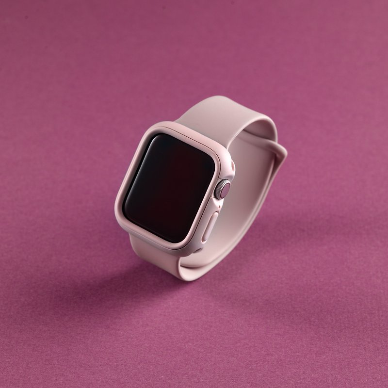 Apple Watch 8/SE2/7/6/SE/5/4/3/2/1 边框保护壳-樱花粉 - 数码小物 - 其他材质 粉红色