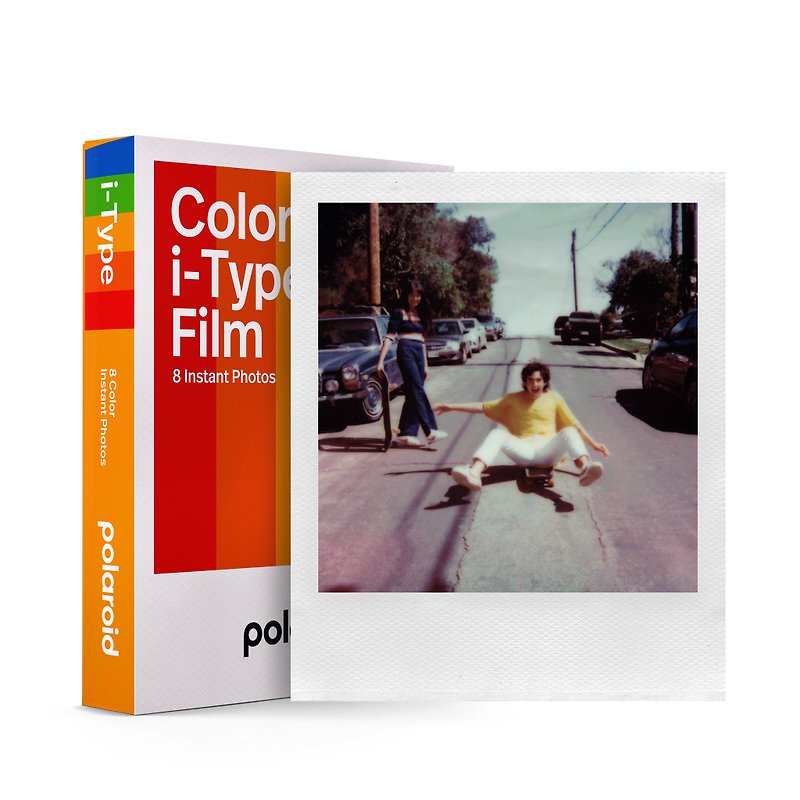 Polaroid - i-Type 白框即影即有彩色菲林相纸 – (8张) - 相机 - 其他材质 多色