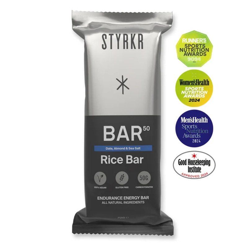 Styrkr-BAR50能量棒 杏仁海盐可可风味12入/盒 - 零食/点心 - 其他材质 