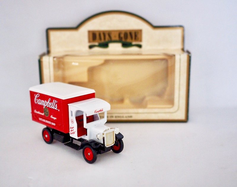 英国制深红色丹尼士运输车款小车 含原装盒 - 摆饰 - 其他金属 