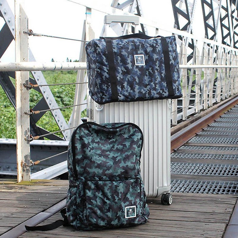 Chuyu 迷彩行李箱提袋/插杆式两用提袋/肩背包/旅行袋/防水提袋 - 侧背包/斜挎包 - 防水材质 多色