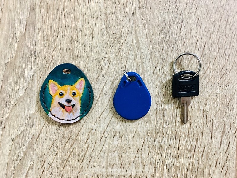 宠物雕刻磁扣皮套-定制化 - 钥匙链/钥匙包 - 真皮 多色