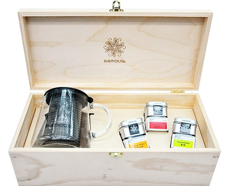 samova精致礼盒-茶壶茶罐组 - 茶 - 新鲜食材 多色