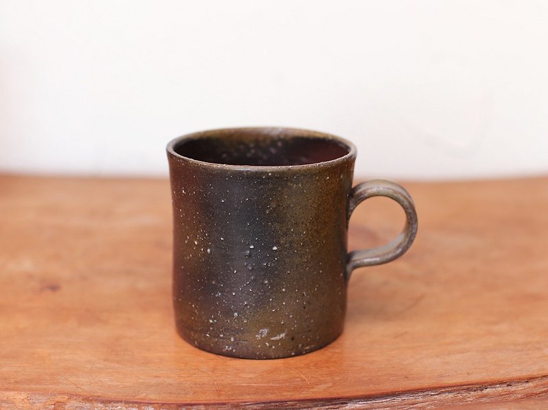 備前焼 コーヒーカップ　c10-010 - 咖啡杯/马克杯 - 陶 咖啡色