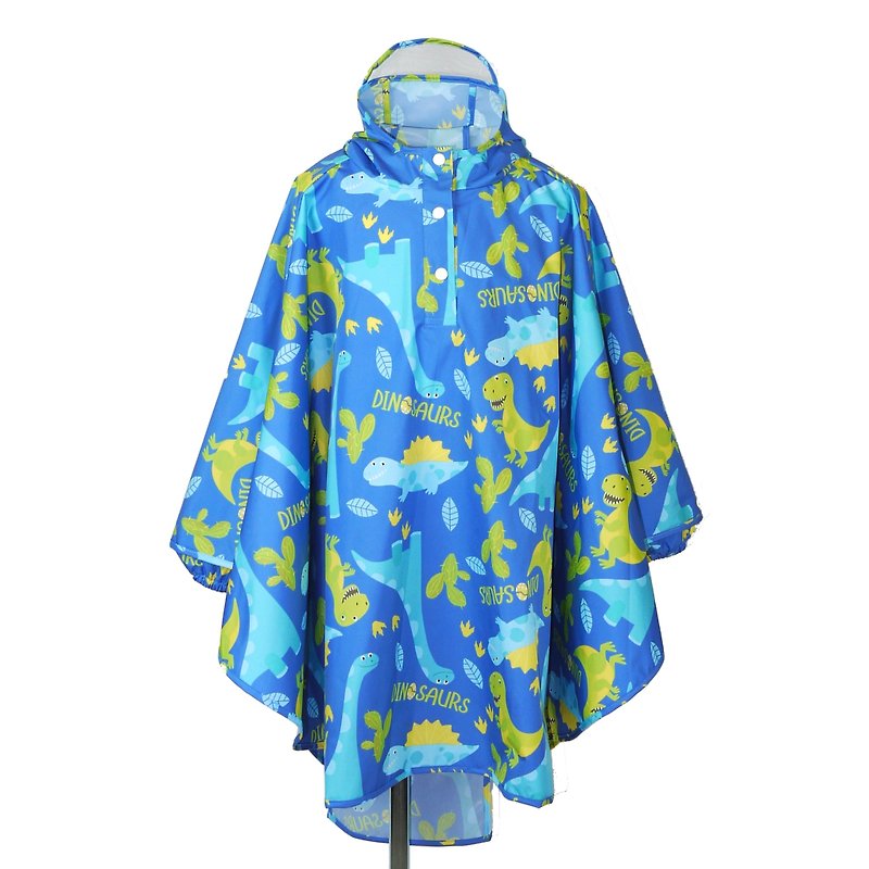防水透气印花儿童雨衣 <恐龙公园> - 雨伞/雨衣 - 聚酯纤维 蓝色