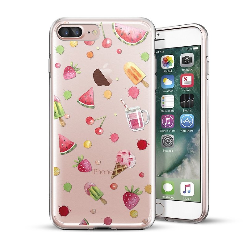 AppleWork iPhone 6/6S/7/8 原创设计保护壳 - 冰淇淋水果 CHIP-067 - 手机壳/手机套 - 塑料 多色