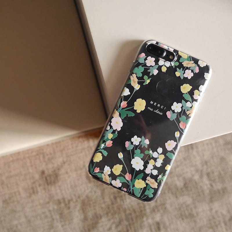Chloé花园透明手机壳 - 手机壳/手机套 - 硅胶 多色