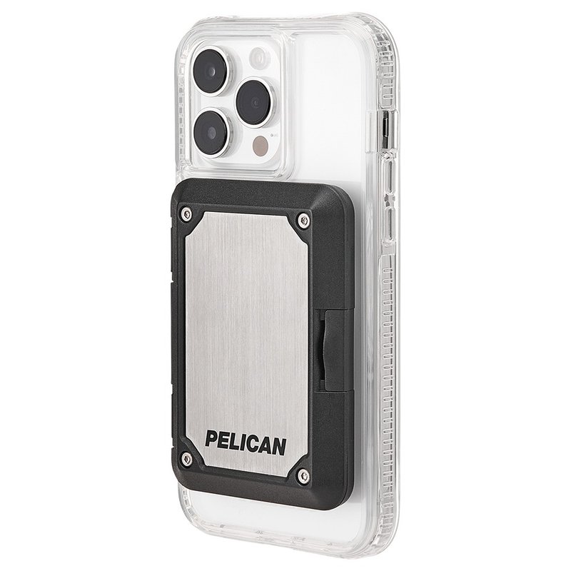 Pelican MagSafe 专用防RFID盗录军规防摔卡片收纳盒 - 钛金属板 - 手机配件 - 其他金属 