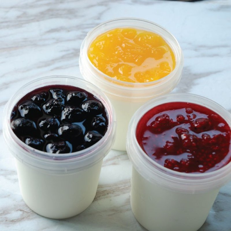 优格独享杯 6入$500 手工优格 手工果酱 3种口味 plain yogurt - 蛋糕/甜点 - 塑料 