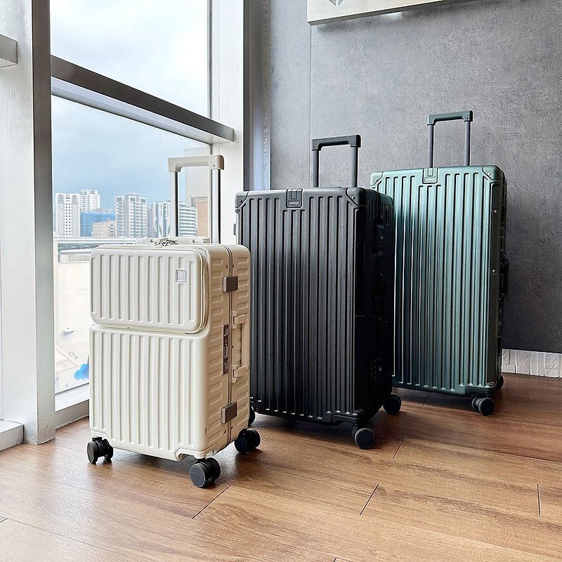 cctogo杯电旅箱 - 30寸+20寸铝框箱 - 行李箱/行李箱保护套 - 塑料 多色