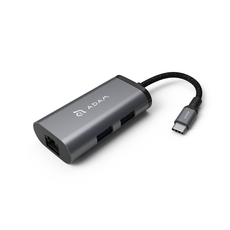 Hub eC301 USB 3.1 USB-C 3 port 多功能网络集线器 灰 - 充电宝/传输线 - 其他金属 灰色