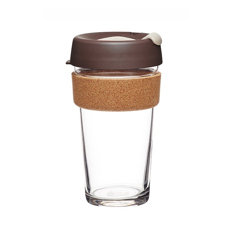 澳洲 KeepCup 随身杯 软木系列 L - 玛奇朵 - 咖啡杯/马克杯 - 玻璃 透明