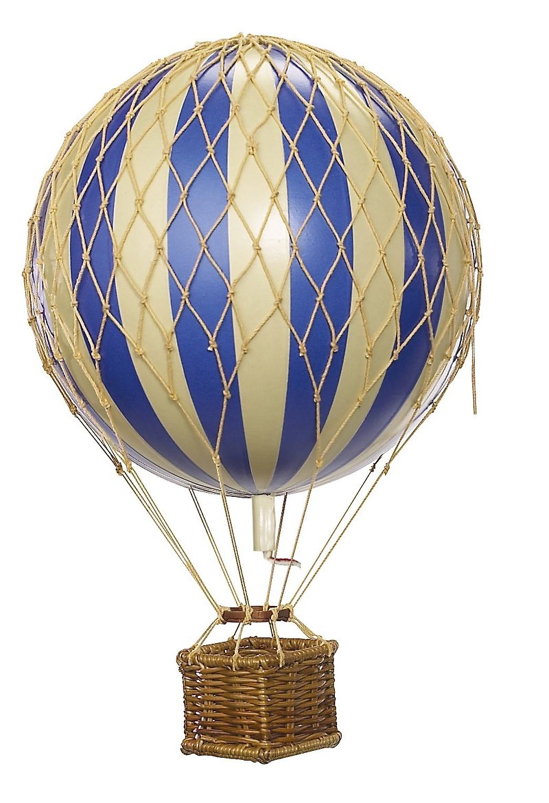 Authentic Models 热气球挂饰(轻旅行/蓝) - 摆饰 - 其他材质 蓝色