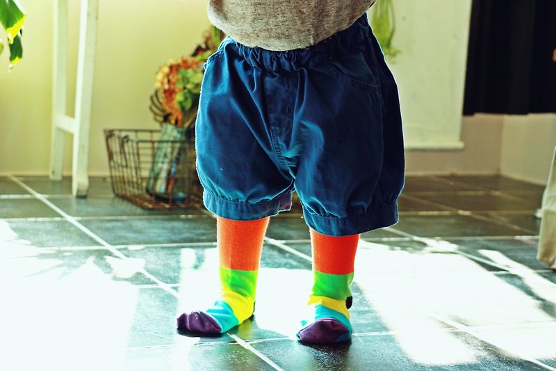 英伦风童袜 - Neon VII 创意彩色袜子 - 英国设计 - 其他 - 棉．麻 多色