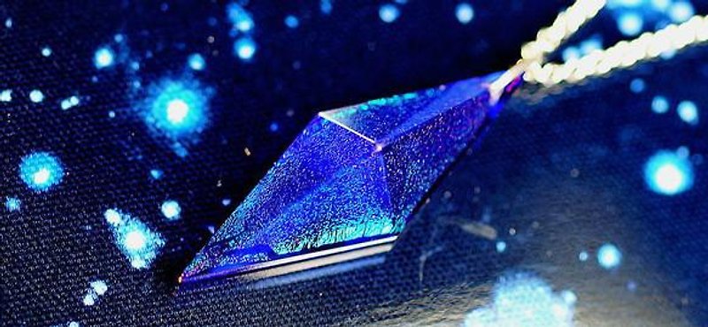 Pure dream ～ Royal blue Pyramid ～ - 项链 - 其他金属 