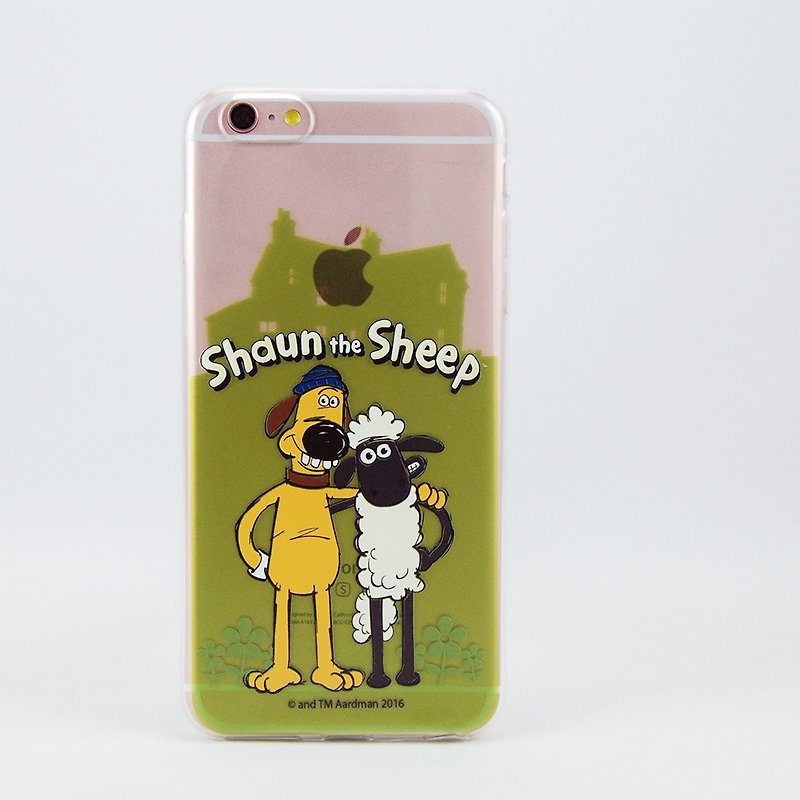 笑笑羊正版授权(Shaun The Sheep)-TPU手机保护壳：【麻吉好朋友】《iPhone/Samsung/HTC/ASUS/Sony/LG/小米/OPPO 》 - 手机壳/手机套 - 硅胶 绿色