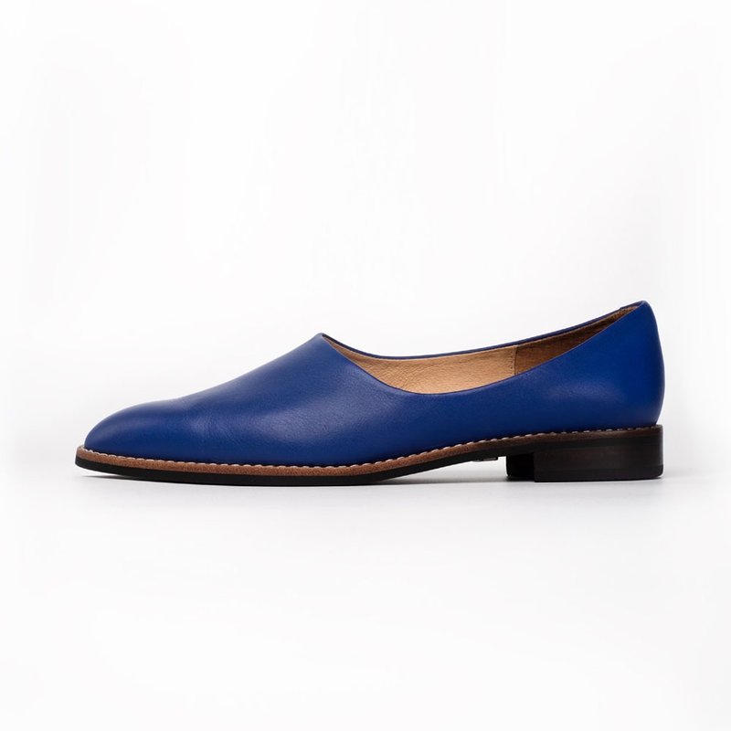 NOUR 2.5 Hertz loafer  - Electirc Blue 电蓝色 - 女款牛津鞋/乐福鞋 - 真皮 蓝色