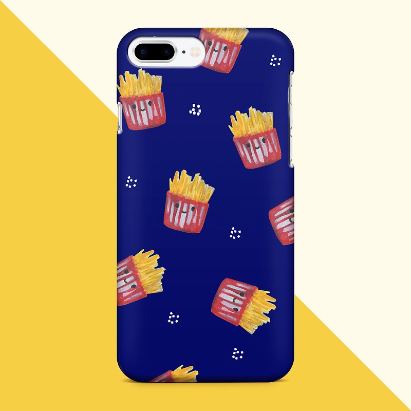 Yummy fries Phone case - 手机壳/手机套 - 塑料 蓝色