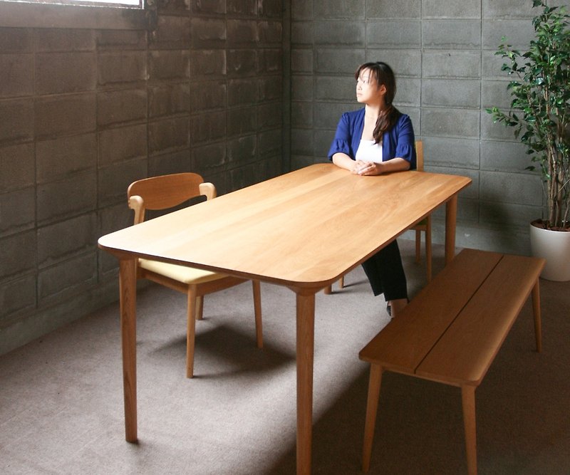 旭川家具 インテリアNASU(ナス) torta table(トルタ・テーブル) - 餐桌/书桌 - 木头 咖啡色