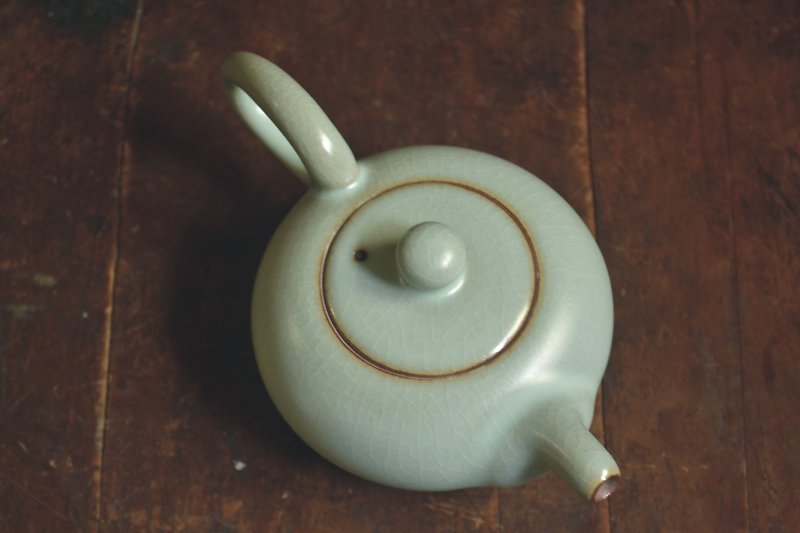 汝青珠形中式茶壶手冲滤杯 咖啡滤杯 咖啡滤器 母亲节 礼物 - 茶具/茶杯 - 陶 卡其色