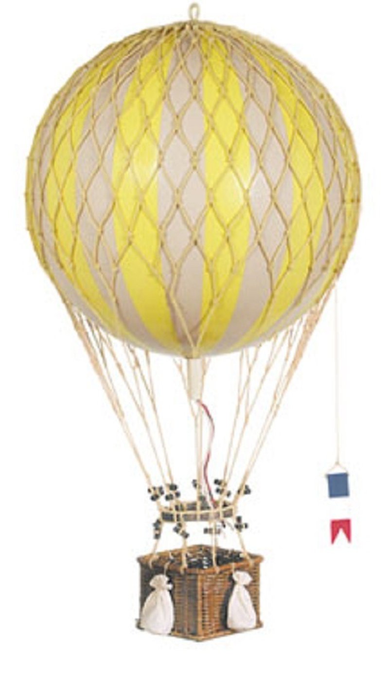 Authentic Models 热气球挂饰(皇家航空/黄) - 摆饰 - 其他材质 黄色