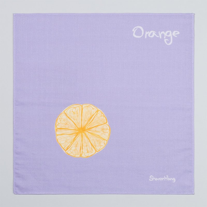 福利品橘子好 Orange - 手巾 - 手帕/方巾 - 棉．麻 