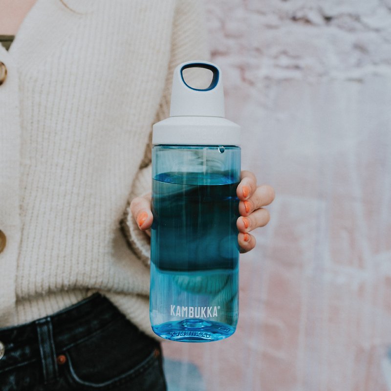Kambukka - Reno运动杯 (Tritan) 17oz (500ml) - 蓝宝色 - 水壶/水瓶 - 塑料 蓝色