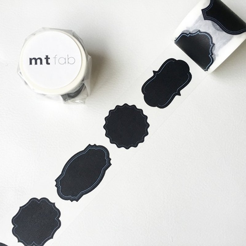 mt 和纸胶带 fab黑板【标签 (MTBB004)】 - 纸胶带 - 纸 黑色