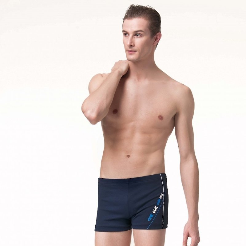 MIT 四角泳裤 SPA 泡汤专用 - 男装泳裤 - 聚酯纤维 多色