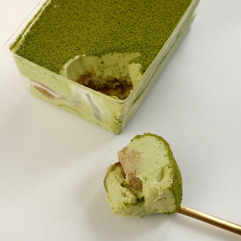 抹茶提拉米苏 - 蛋糕/甜点 - 新鲜食材 绿色
