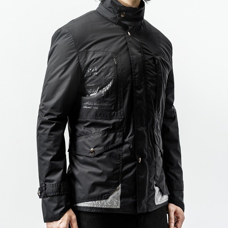 Insulated Utility Jacket 多功能保暖外套 - 男装外套 - 聚酯纤维 黑色