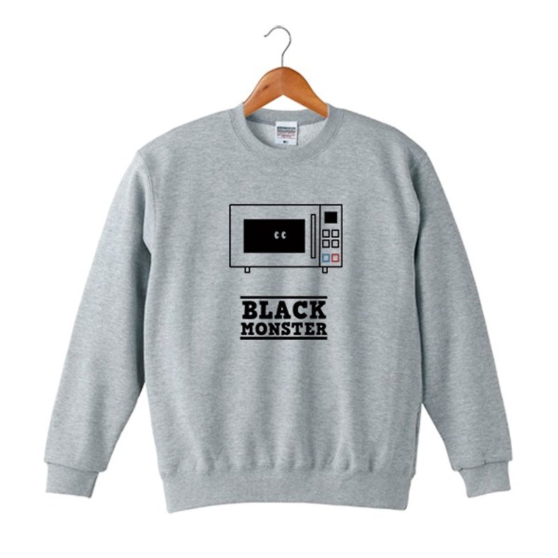 Black Monster #12 スウェット - 中性连帽卫衣/T 恤 - 棉．麻 灰色
