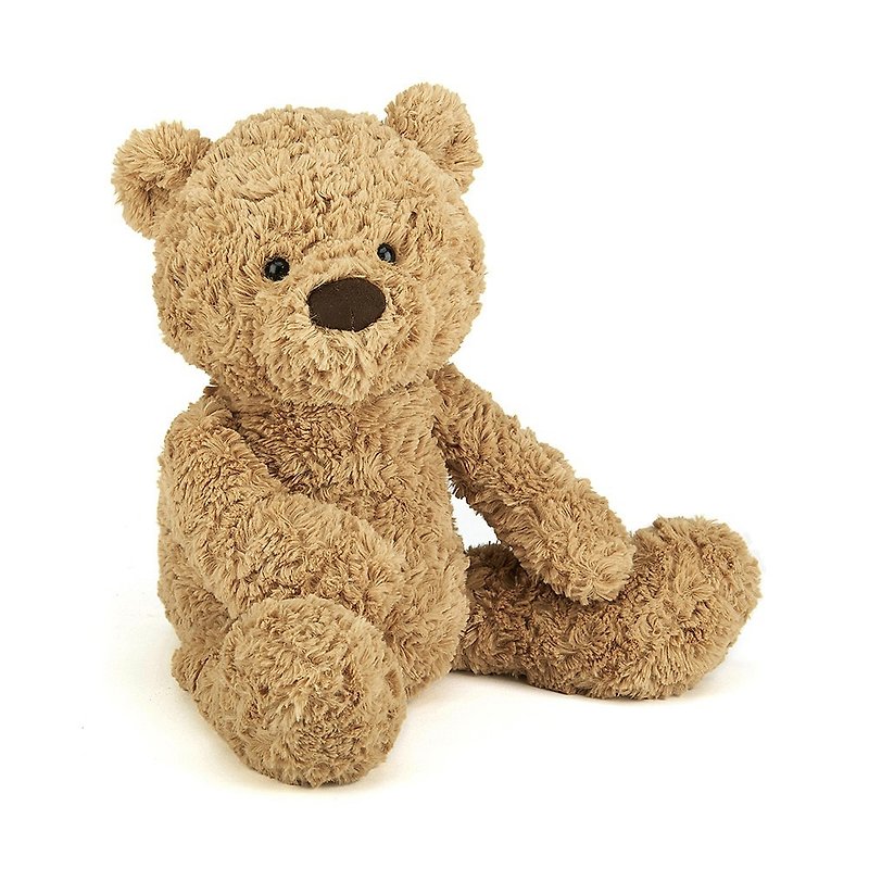 Jellycat Bumbly Bear 熊宝贝 约42厘米 - 玩偶/公仔 - 聚酯纤维 金色