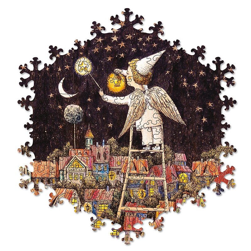 DAVICI Wooden Jigsaw Puzzles - If the stars are lit - 桌游/玩具 - 木头 