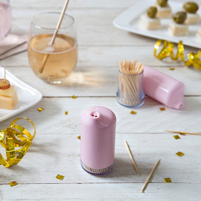 OTOTO 猪鼻牙签罐 - 收纳用品 - 塑料 粉红色