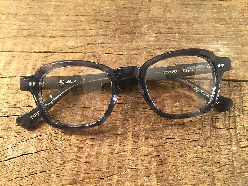 Absolute Vintage - 觉士道(Cox's Road) 方型粗框板材眼镜 - Blue 蓝色 - 眼镜/眼镜框 - 塑料 