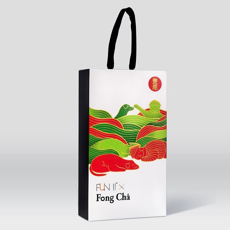 丰趣礼盒(袋茶)｜FUN ll x Fong Cha - 茶 - 纸 红色