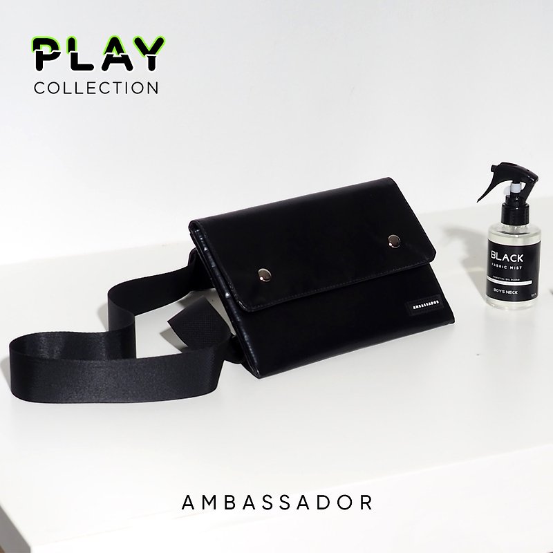AMBASSADOR PLAY BLACK - 皮夹/钱包 - 其他材质 