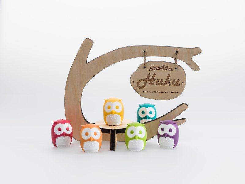 “HuKu”基本款全套六色优惠组合展示款（含展示架&基本六款） - 摆饰 - 塑料 