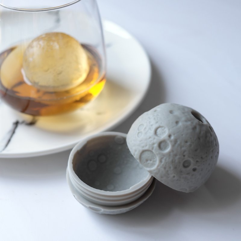 惑星 - 威士忌冰球 │ 冰饮料 / 模具 / 手工皂 - 厨房用具 - 硅胶 灰色