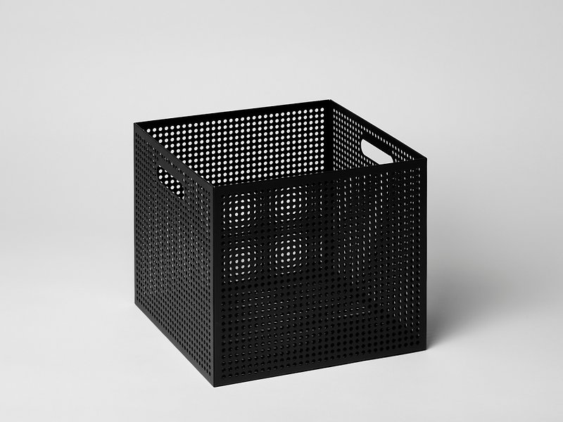 THE BOX (L) 收纳箱 (大) - 收纳用品 - 其他金属 黑色