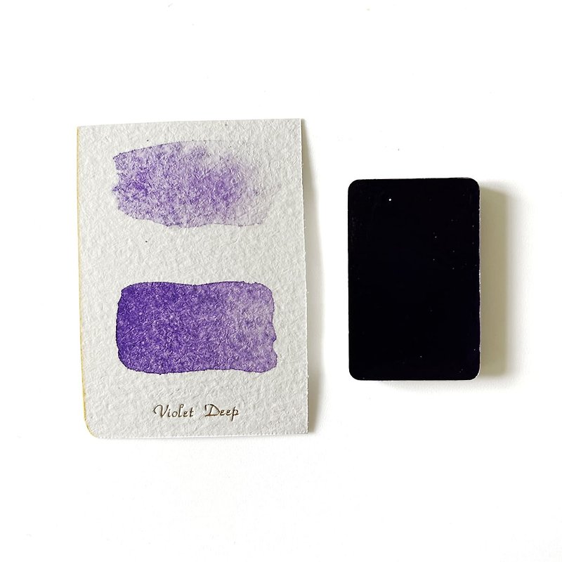 朱砂 - 手工蜂蜜水彩半块 2ml L'oeil - 其他 - 颜料 紫色