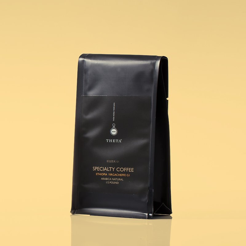 【THETA德希达咖啡】埃塞俄比亚/西达莫产区/G3 (日晒Natural) - 咖啡 - 新鲜食材 黑色