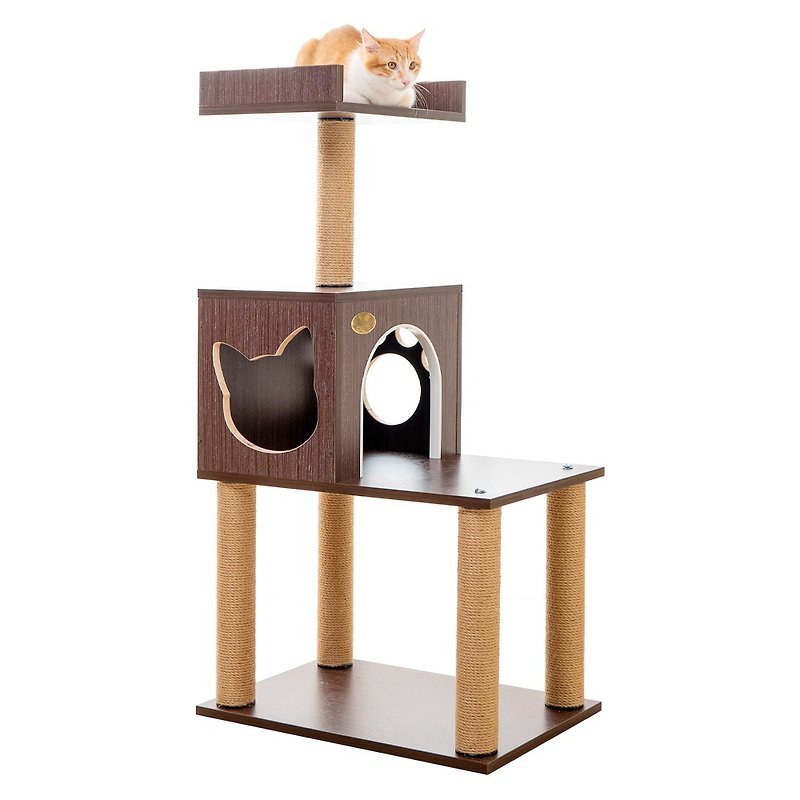 【MOMOCAT】C70小资贴心猫跳台 - 三款木色 - 抓板/跳台 - 木头 