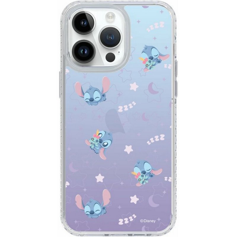 迪士尼 史迪奇图案 iPhone16 Samsung S25气垫标准防摔镜面手机壳 - 手机壳/手机套 - 塑料 多色