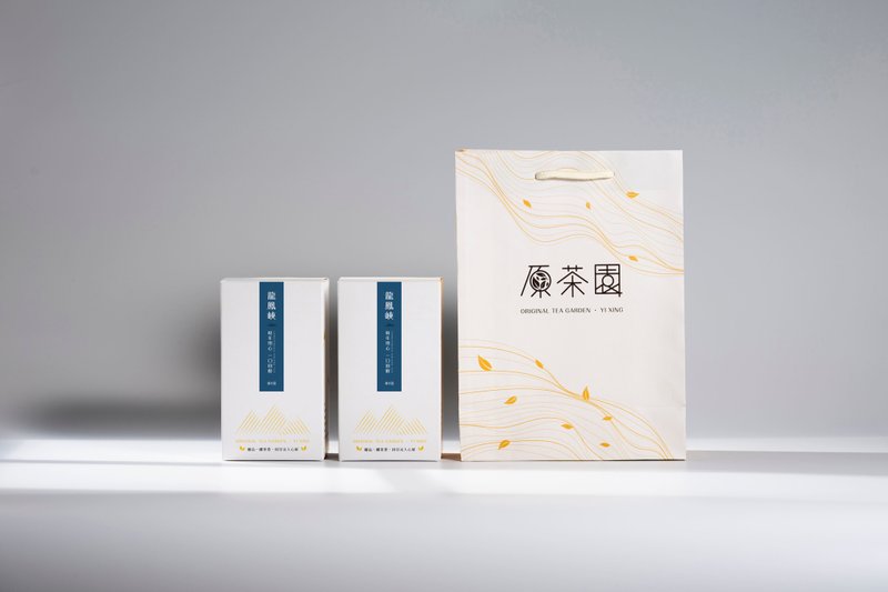 原茶园 中秋企业送礼首选 鹿谷茶乡 龙凤峡茶叶礼盒 - 茶 - 纸 蓝色