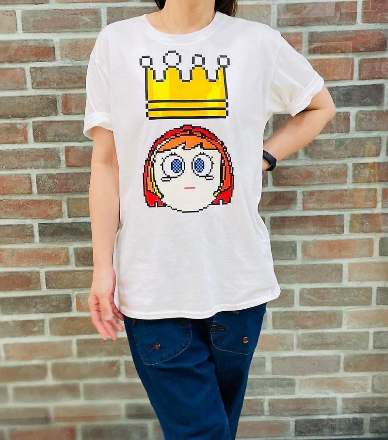 Princess Molly @ 2+SQUAD - 女装 T 恤 - 棉．麻 白色